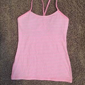 Pink Lululemon Power Pose Tank